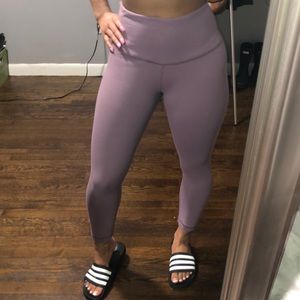 Purple High Waisted Leggings